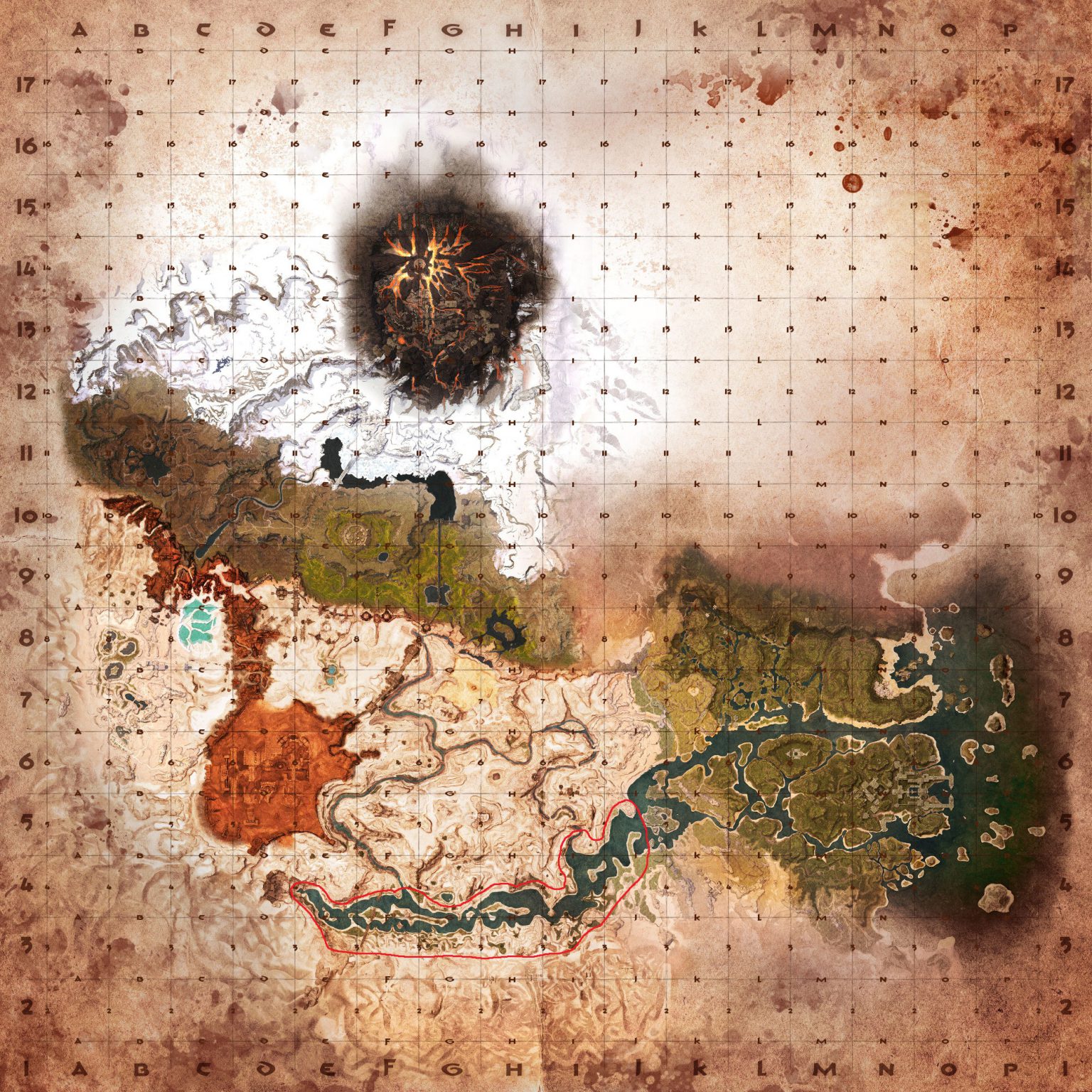 conan exiles resource map gold